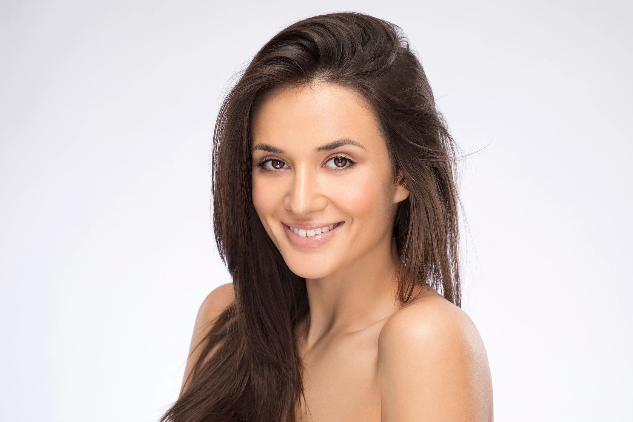 Portrait image representing a smile consultation