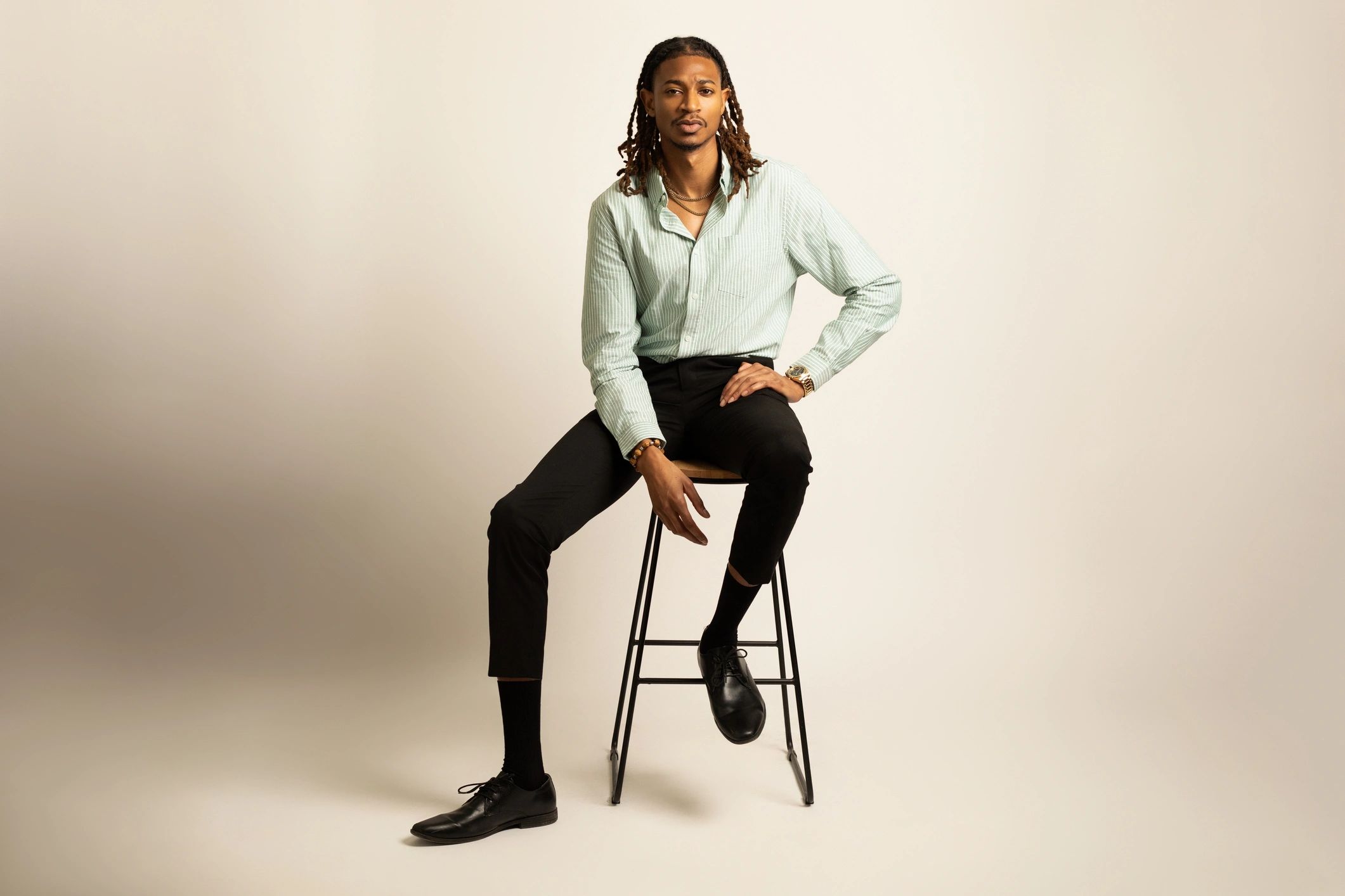 Creative portrait representing the personality behind the brand