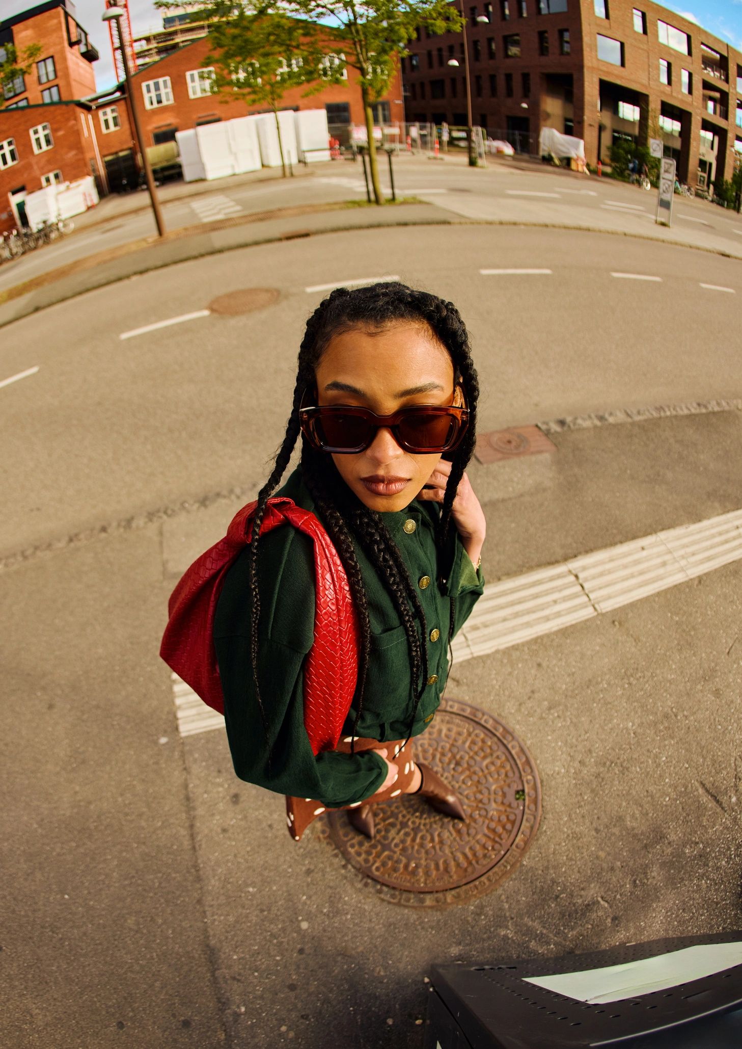 Fashion-forward portrait representing photography services